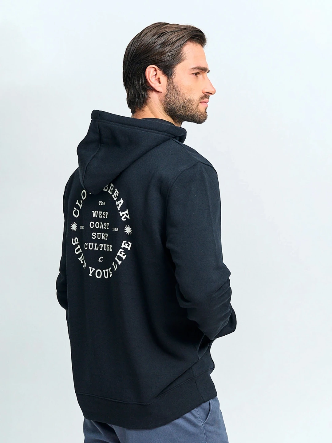 POLERA HOMBRE CLOUDBREAK HOODIE ANDREW - 2