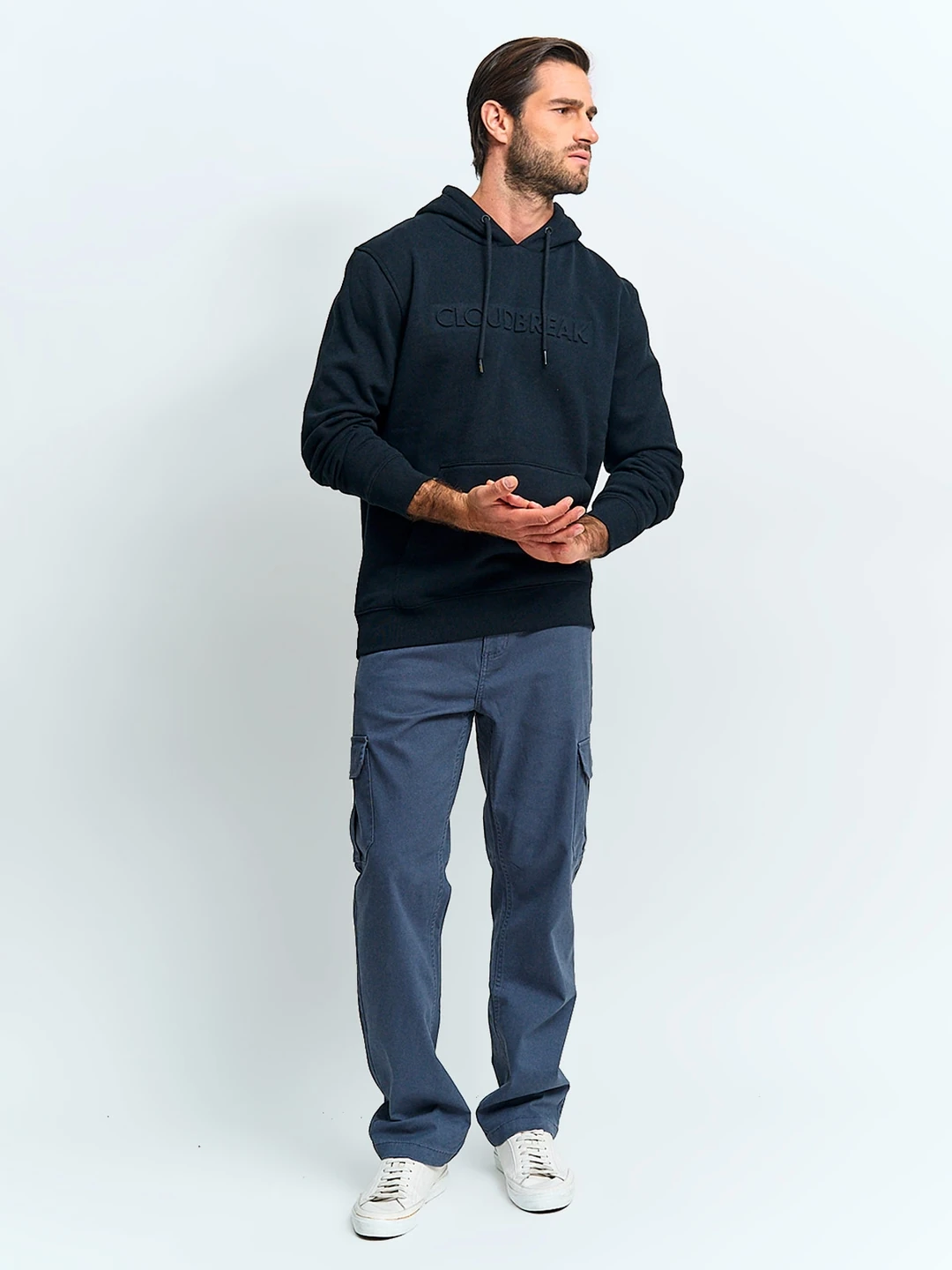 POLERA HOMBRE CLOUDBREAK HOODIE ALBERT - 4