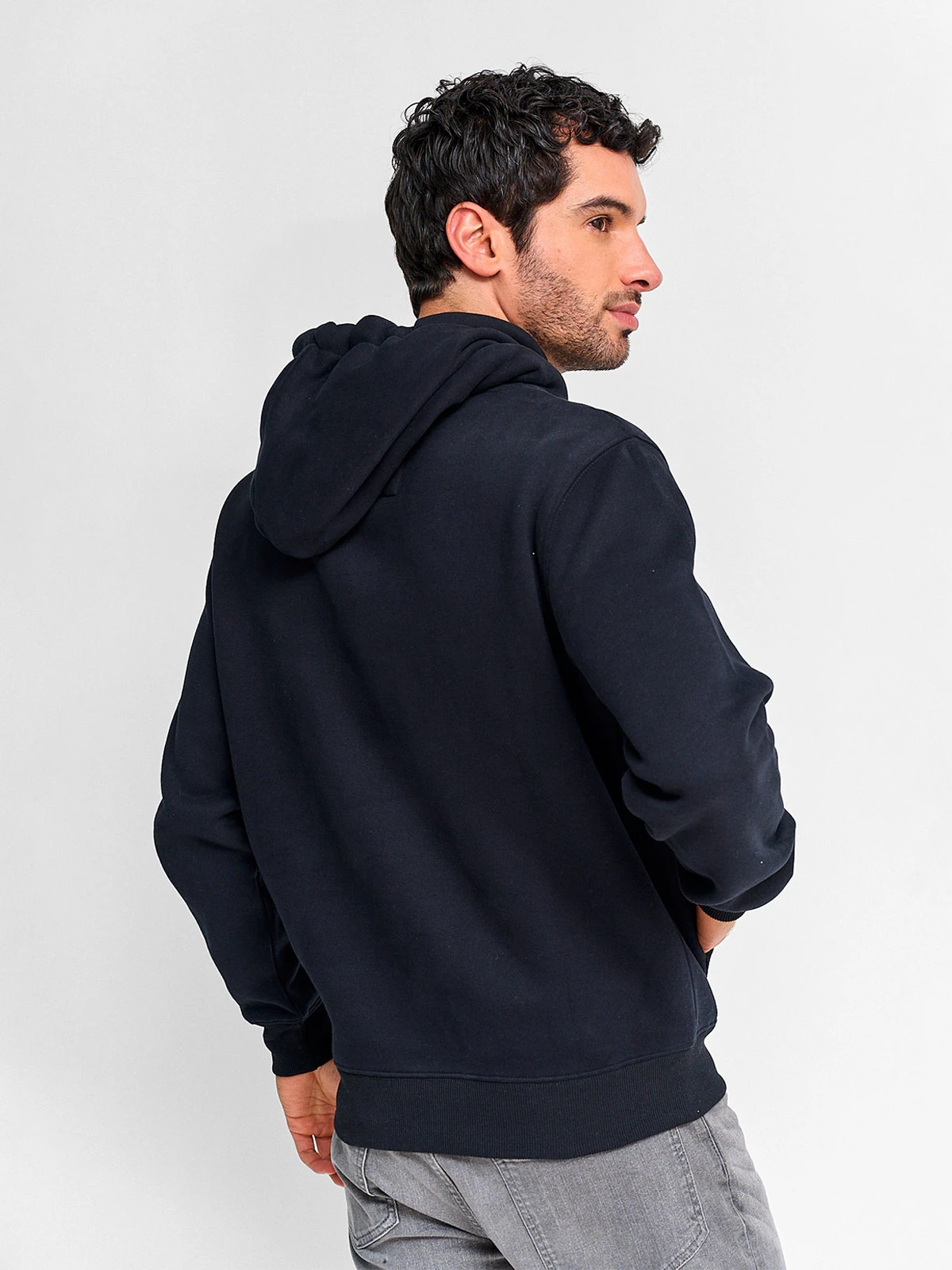POLERA HOMBRE ROBERT LEWIS HOODIE ECO - 2