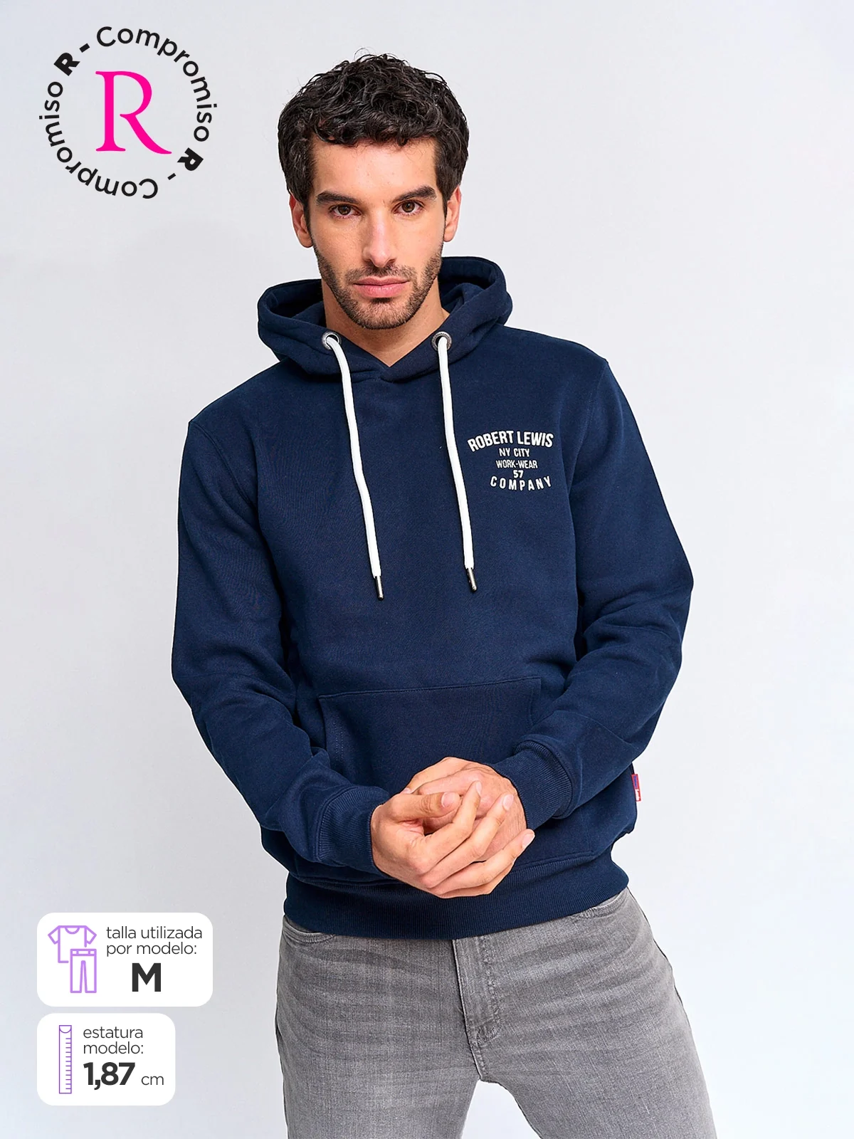 POLERA HOMBRE ROBERT LEWIS EMA - 1