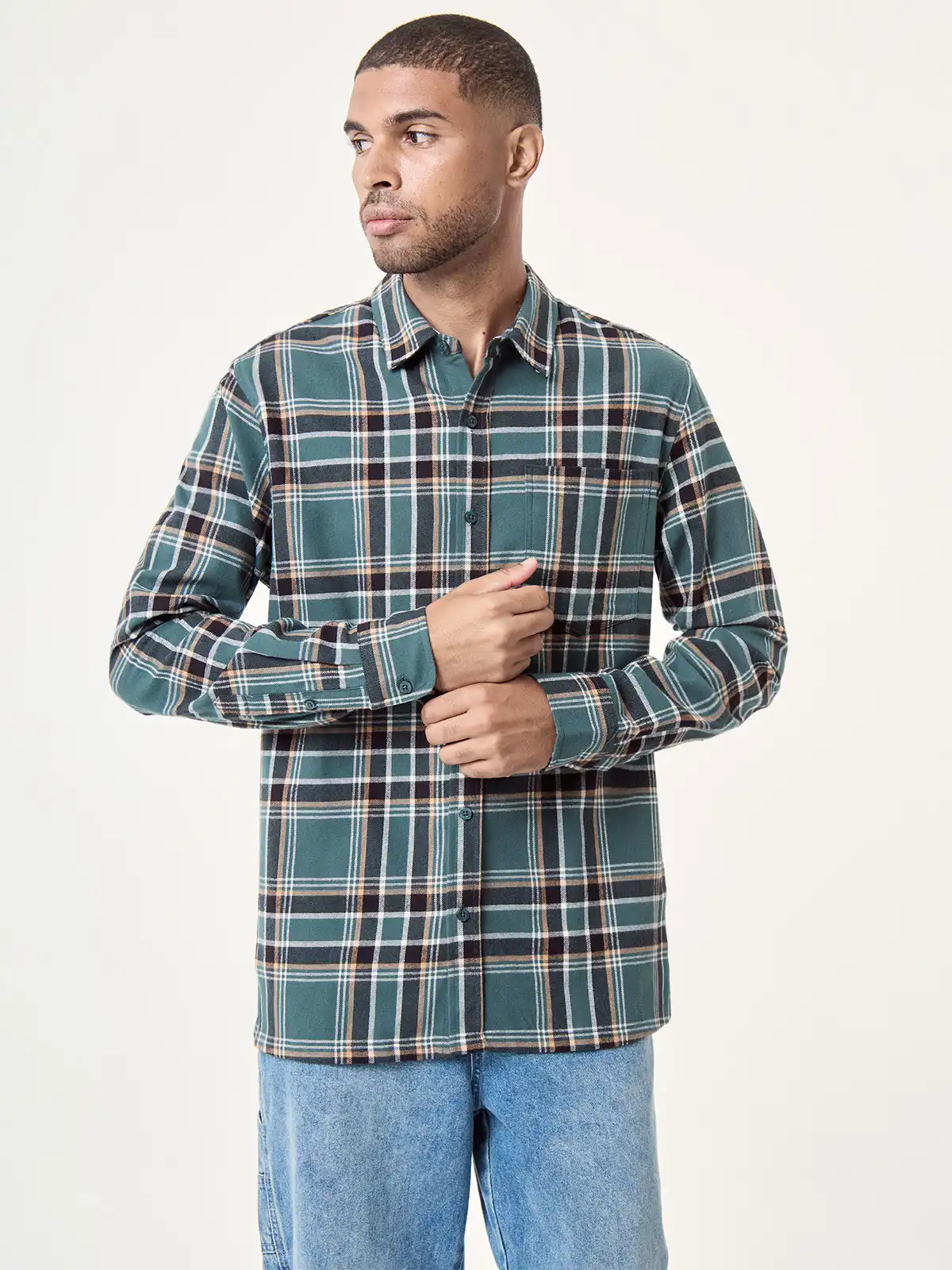 CAMISA MANGA LARGA HOMBRE AERO CHECK - 1