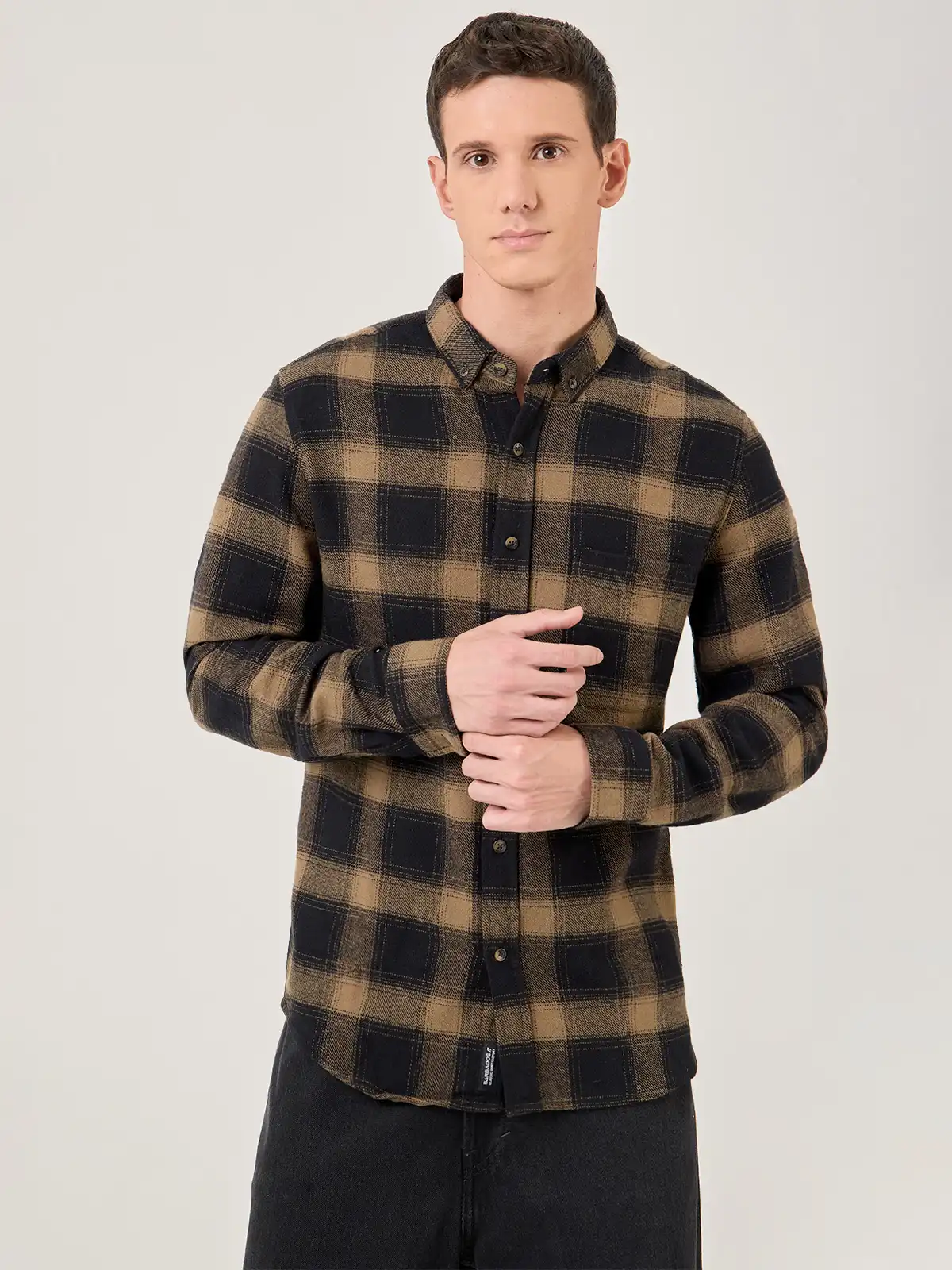 CAMISA MANGA LARGA HOMBRE BARBADOS CARLY - 1