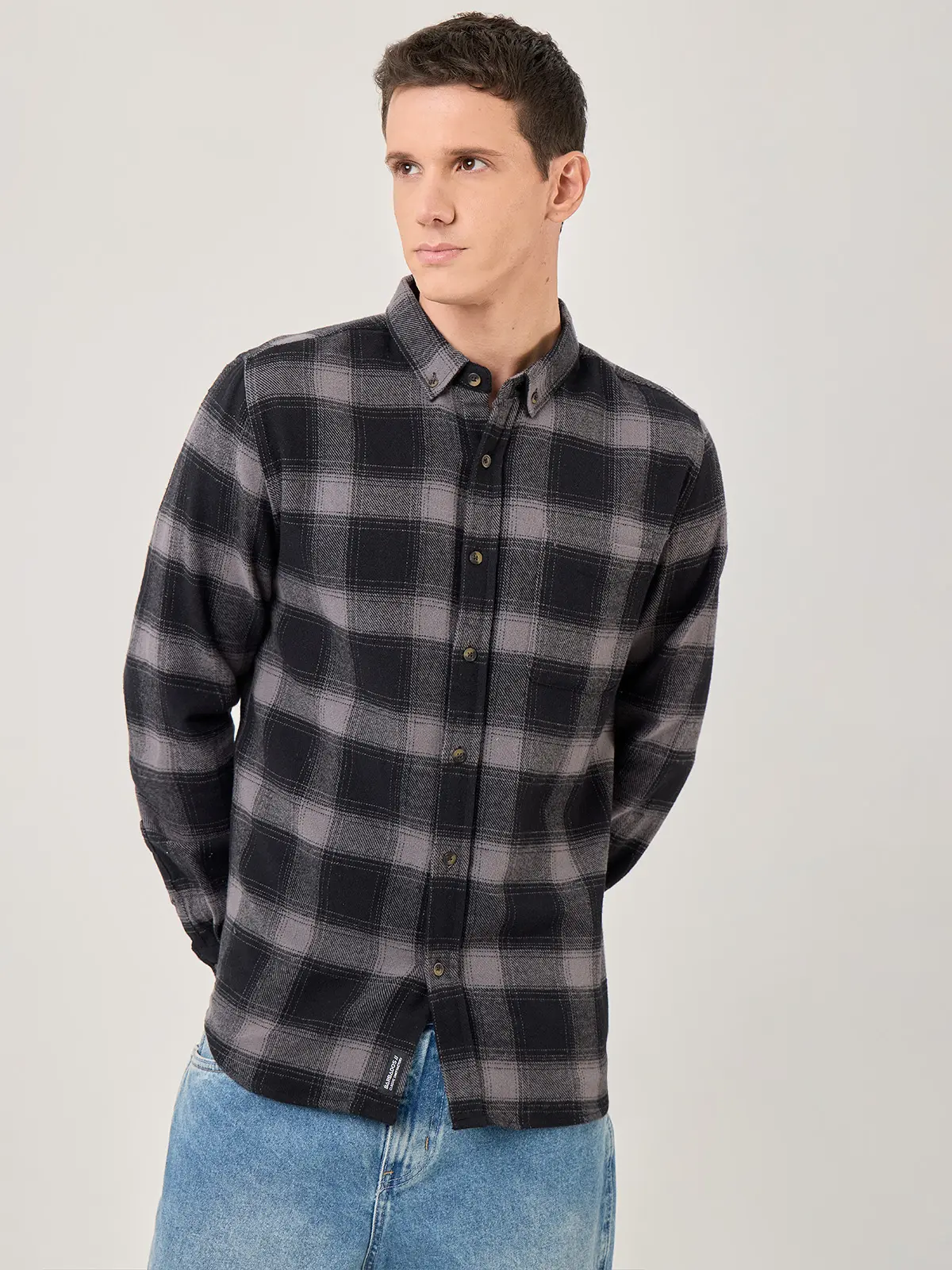 CAMISA MANGA LARGA HOMBRE BARBADOS CARLY - 1