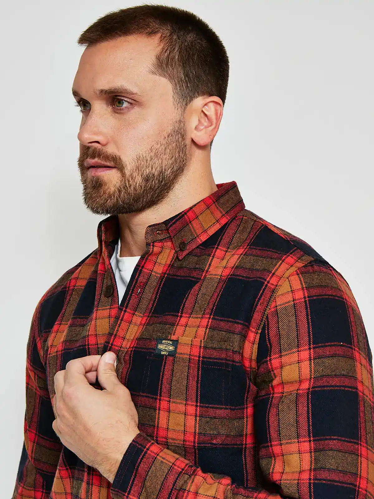CAMISA MANGA LARGA HOMBRE ROBERT LEWIS ELINA - 3