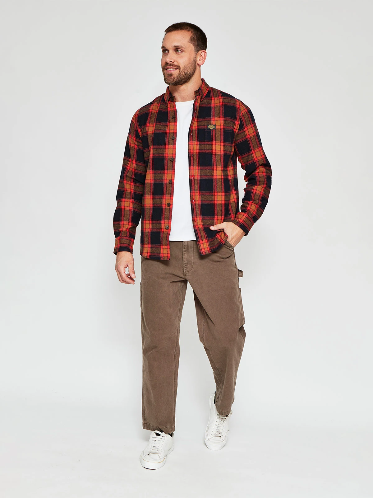 CAMISA MANGA LARGA HOMBRE ROBERT LEWIS ELINA - 4