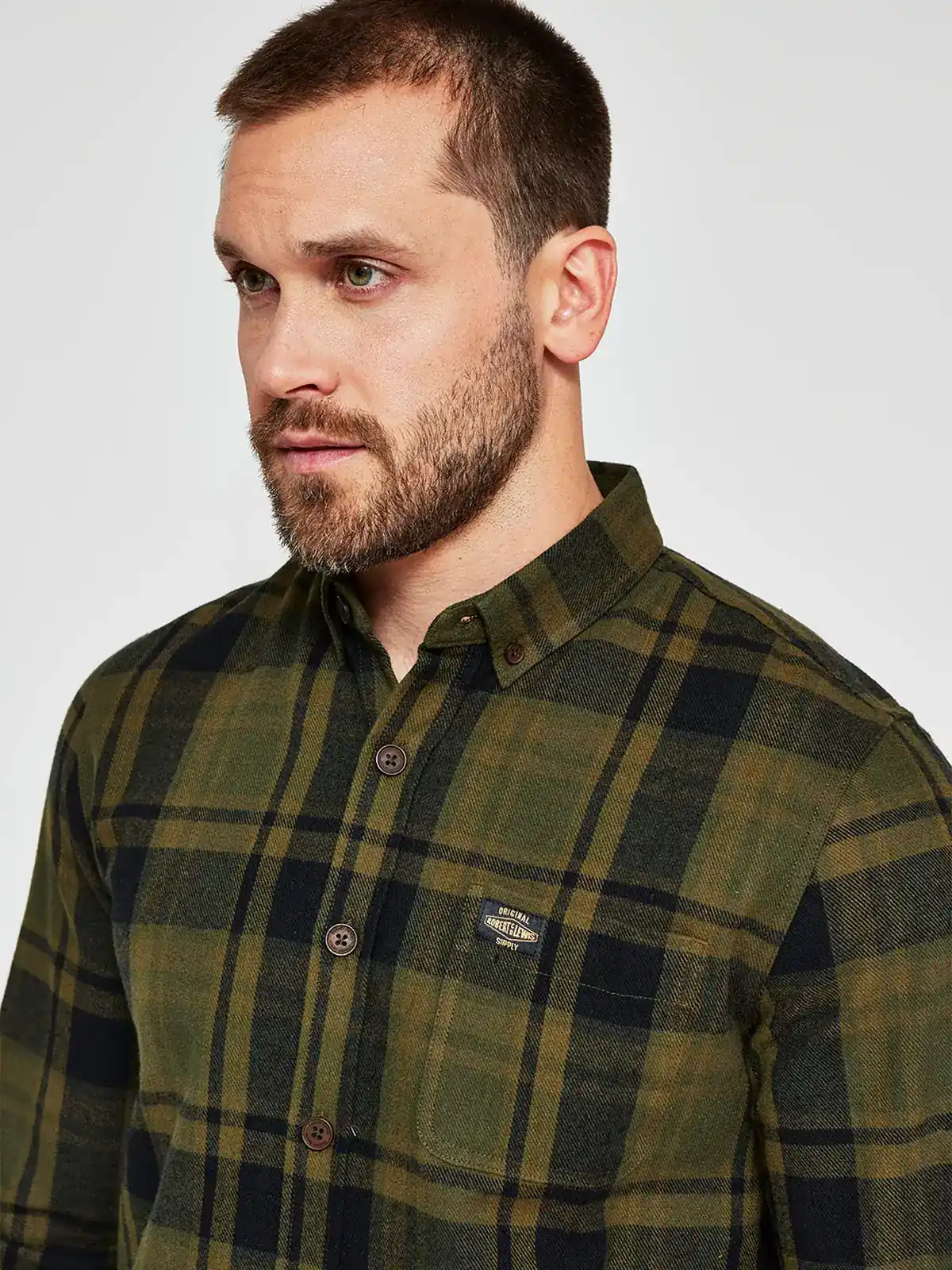 CAMISA MANGA LARGA HOMBRE ROBERT LEWIS ELINA - 3