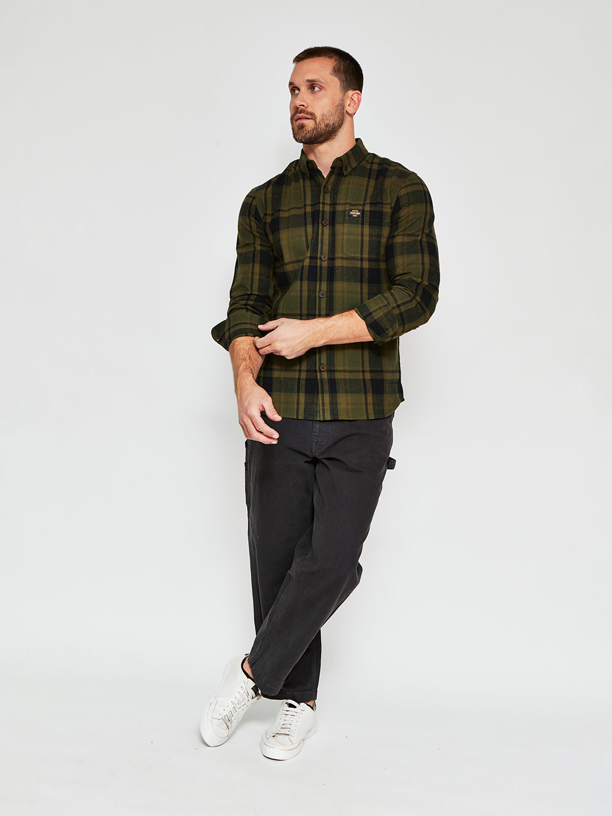 CAMISA MANGA LARGA HOMBRE ROBERT LEWIS ELINA - 4