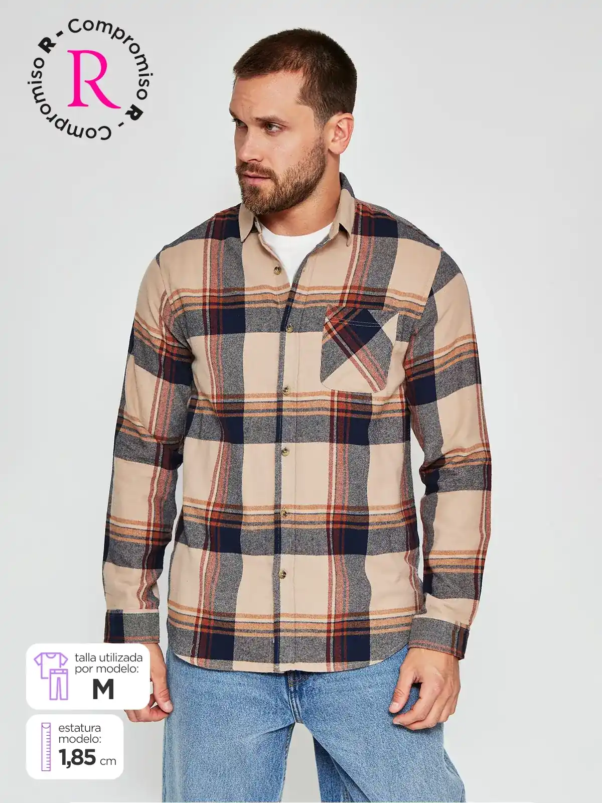 CAMISA MANGA LARGA HOMBRE CLOUDBREAK EFRAY - 1