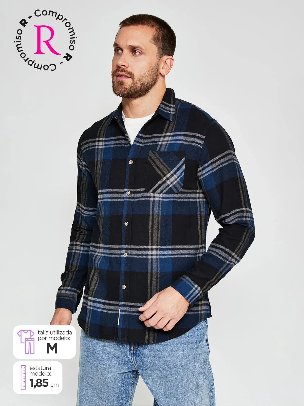 CAMISA MANGA LARGA HOMBRE CLOUDBREAK EGLON - 1