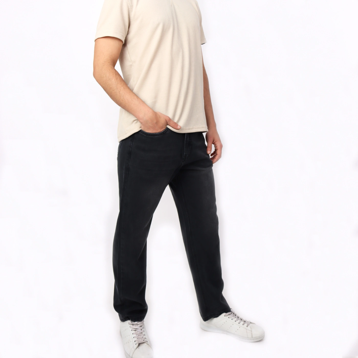 JEANS ALGODÓN REGULAR CROPPED HOMBRE KAYRA MAN - 2