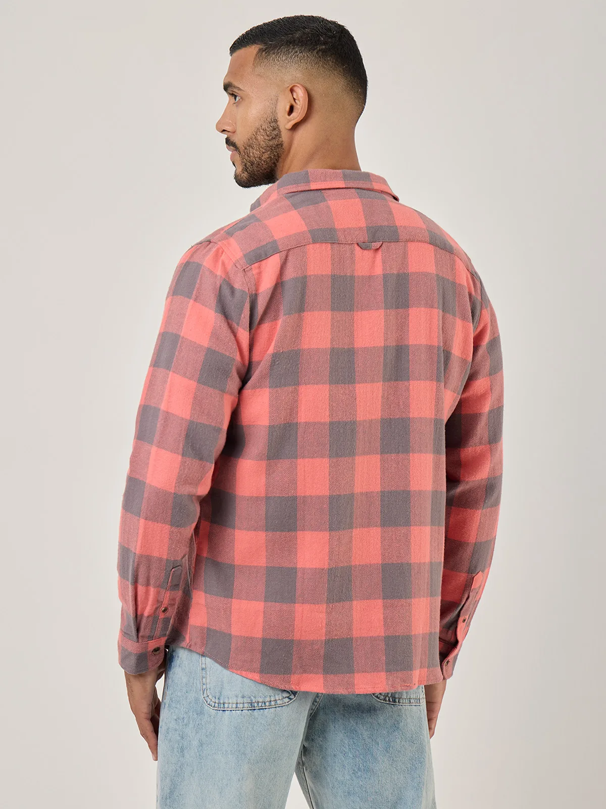 CAMISA MANGA LARGA ALGODÓN HOMBRE BARBADOS JESU - 2