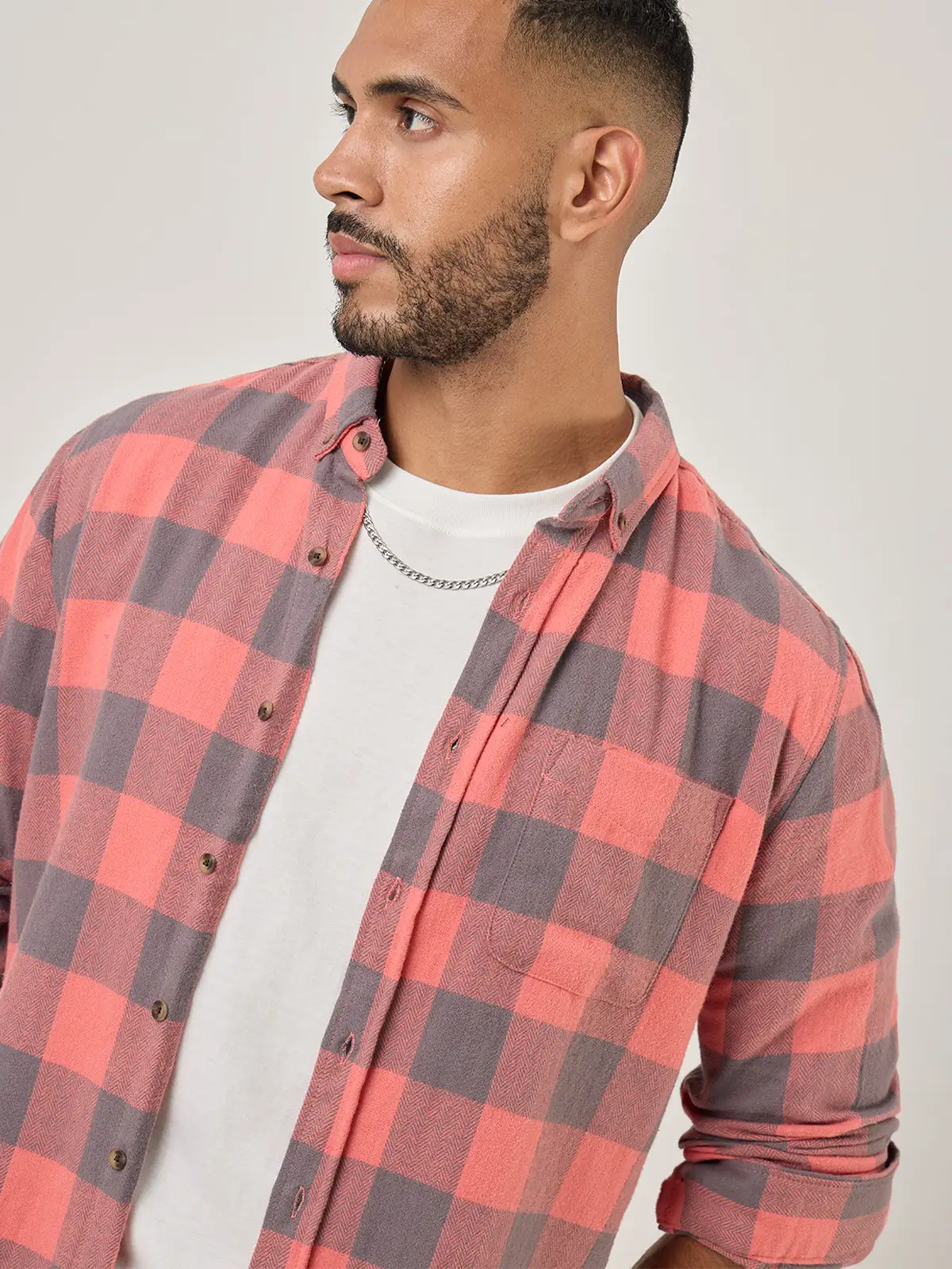 CAMISA MANGA LARGA ALGODÓN HOMBRE BARBADOS JESU - 4