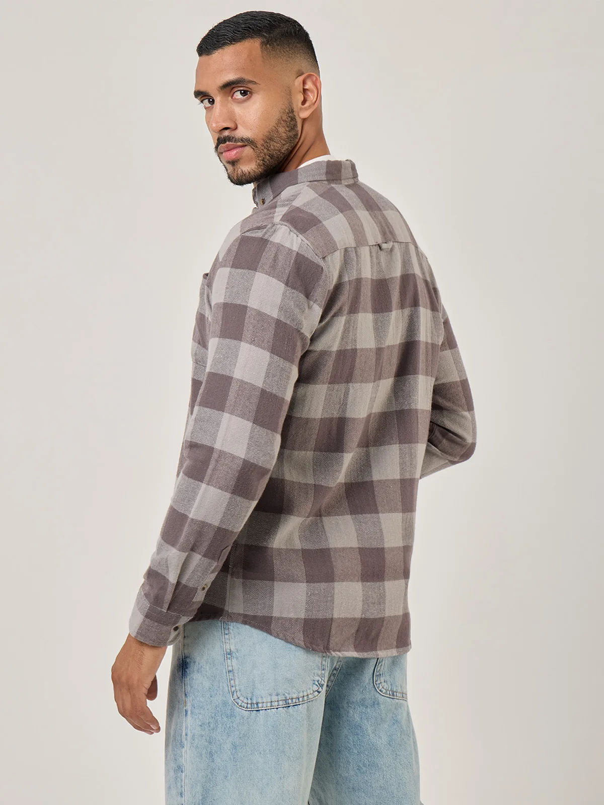 CAMISA MANGA LARGA ALGODÓN HOMBRE BARBADOS JESU - 2