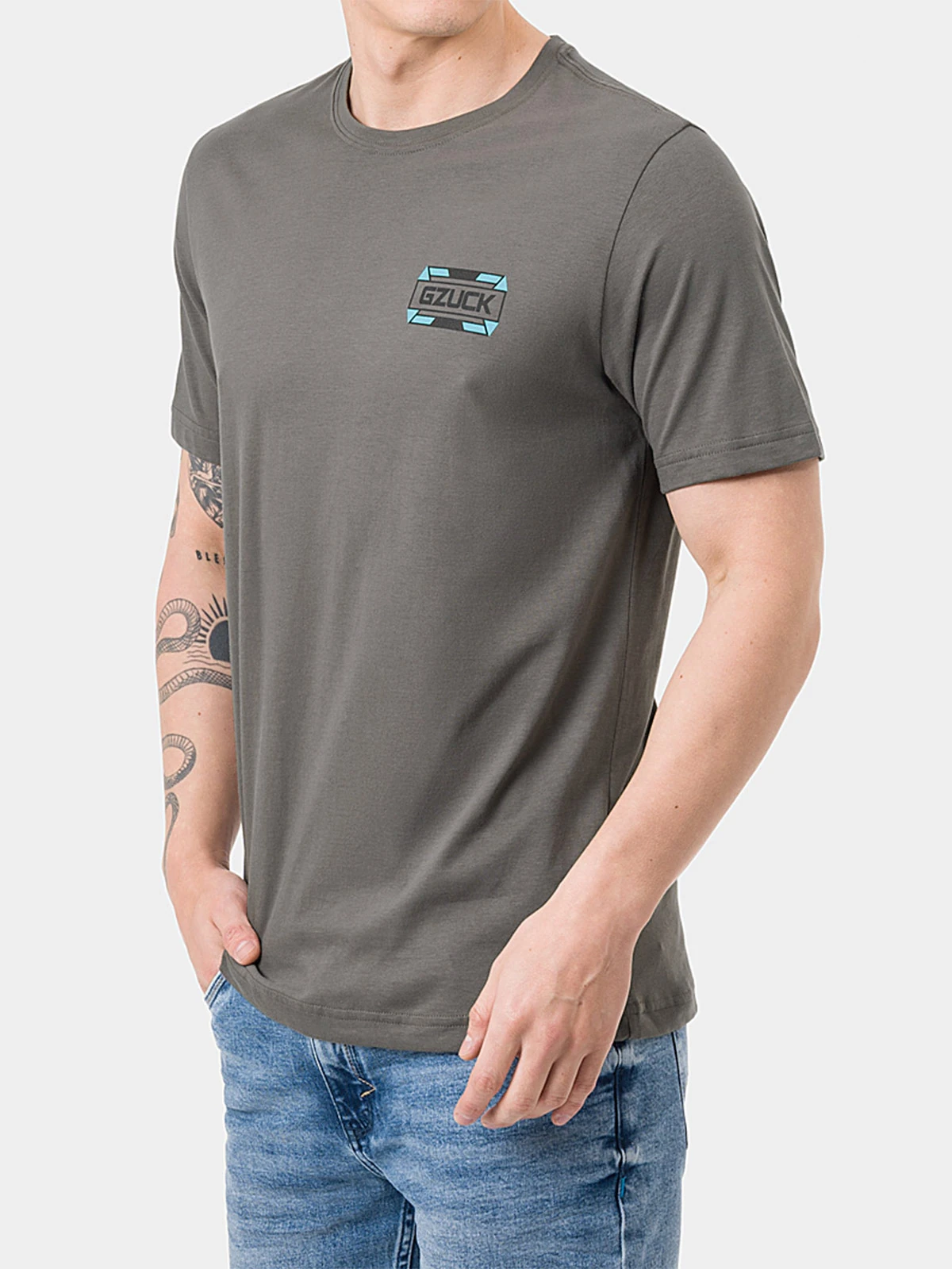 POLO MANGA CORTA HOMBRE GZUCK - 1