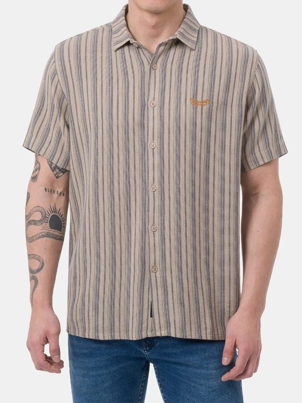 CAMISA MANGA CORTA HOMBRE GZUCK - 1
