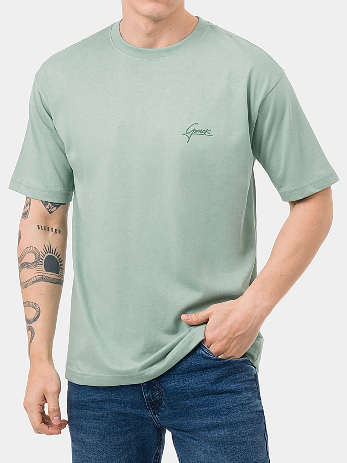 POLO MANGA CORTA HOMBRE GZUCK - 1
