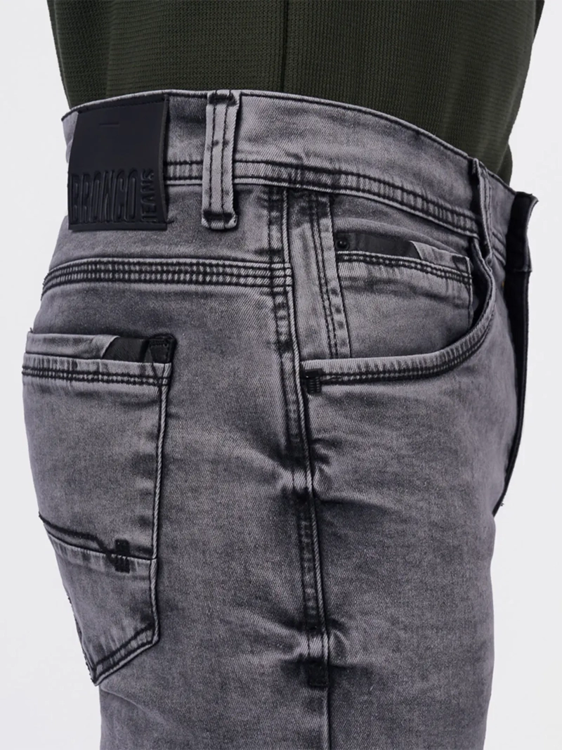JEAN SLIM HOMBRE BRONCO SLIM  RISSO - 3