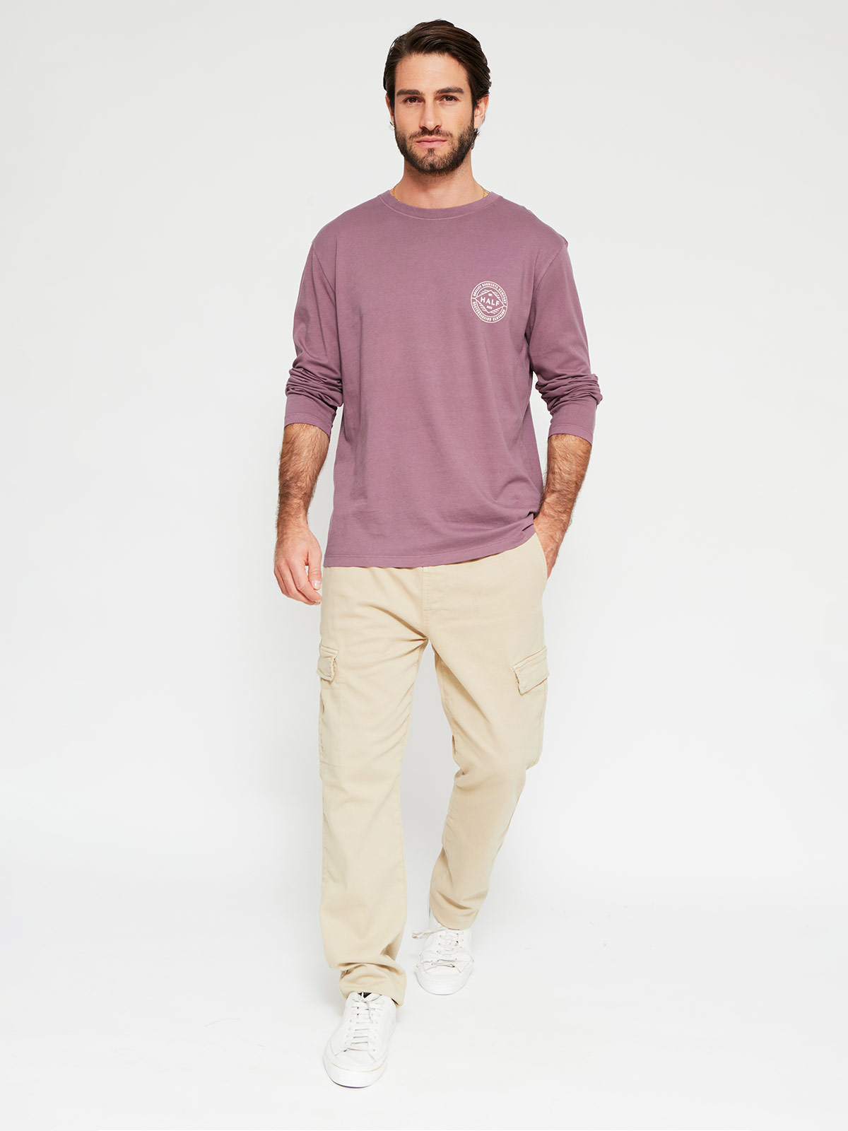 POLO MANGA LARGA HOMBRE HALF EFIA - 4