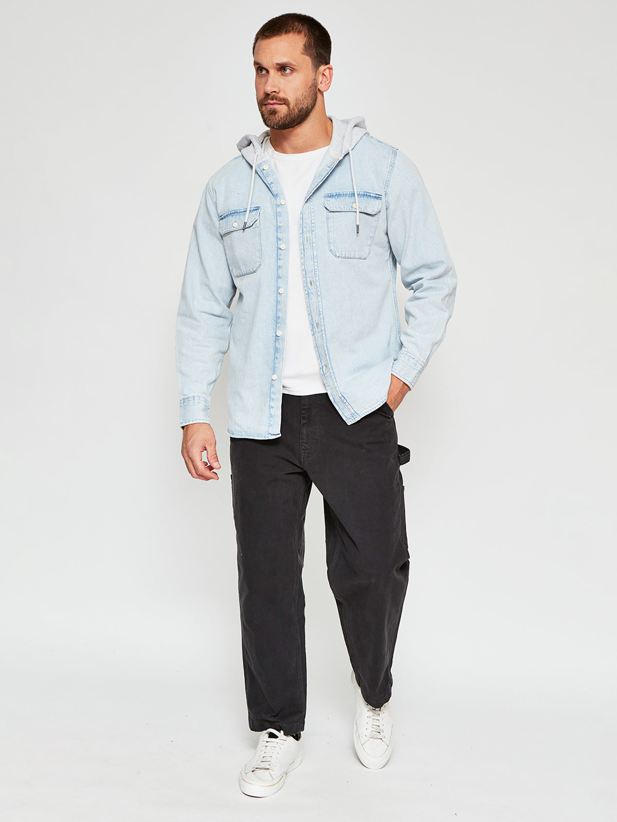 CAMISA MANGA LARGA HOMBRE ROBERT LEWIS ADDIE - 4