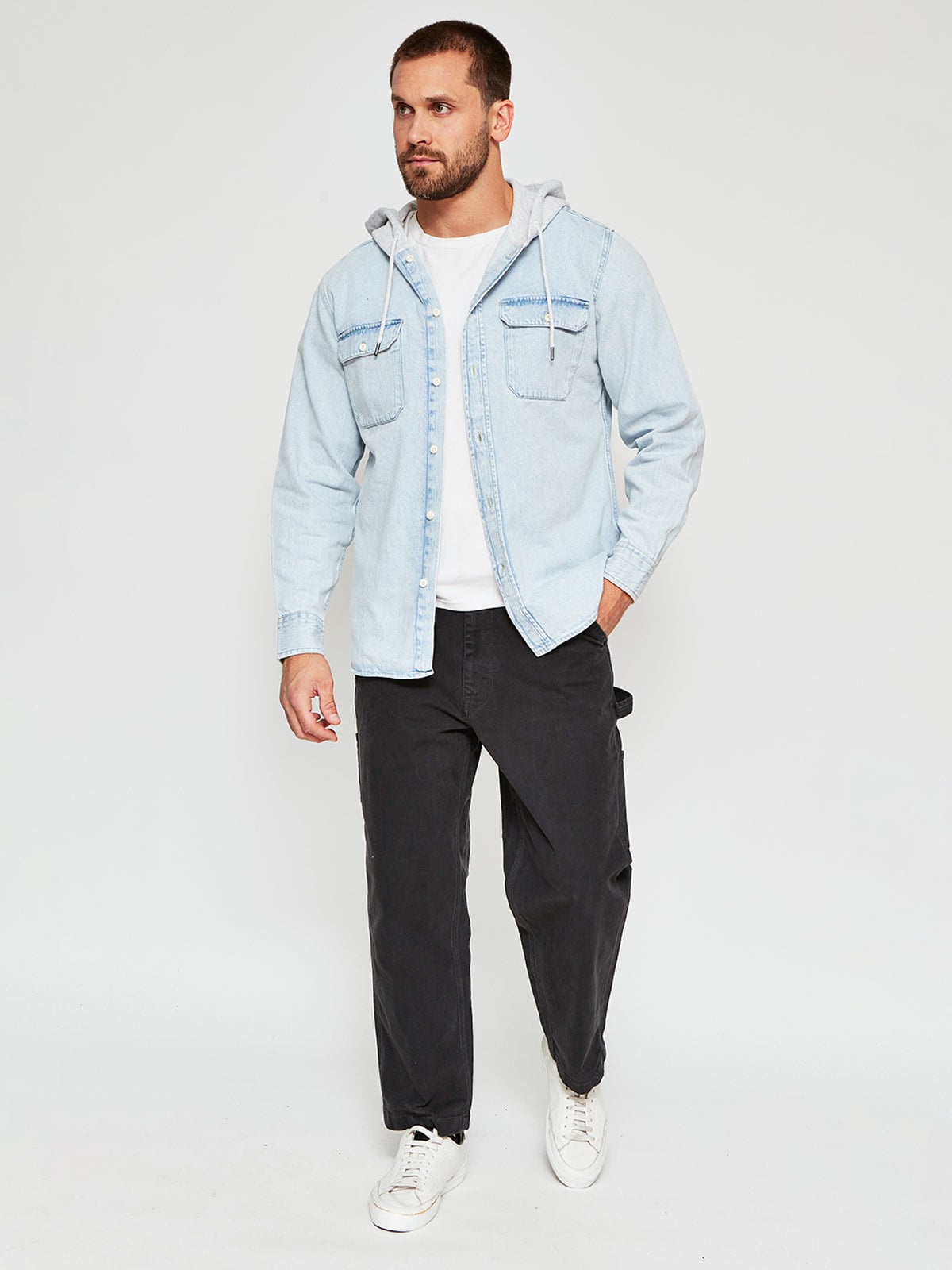 CAMISA MANGA LARGA HOMBRE ROBERT LEWIS ADDIE - 4