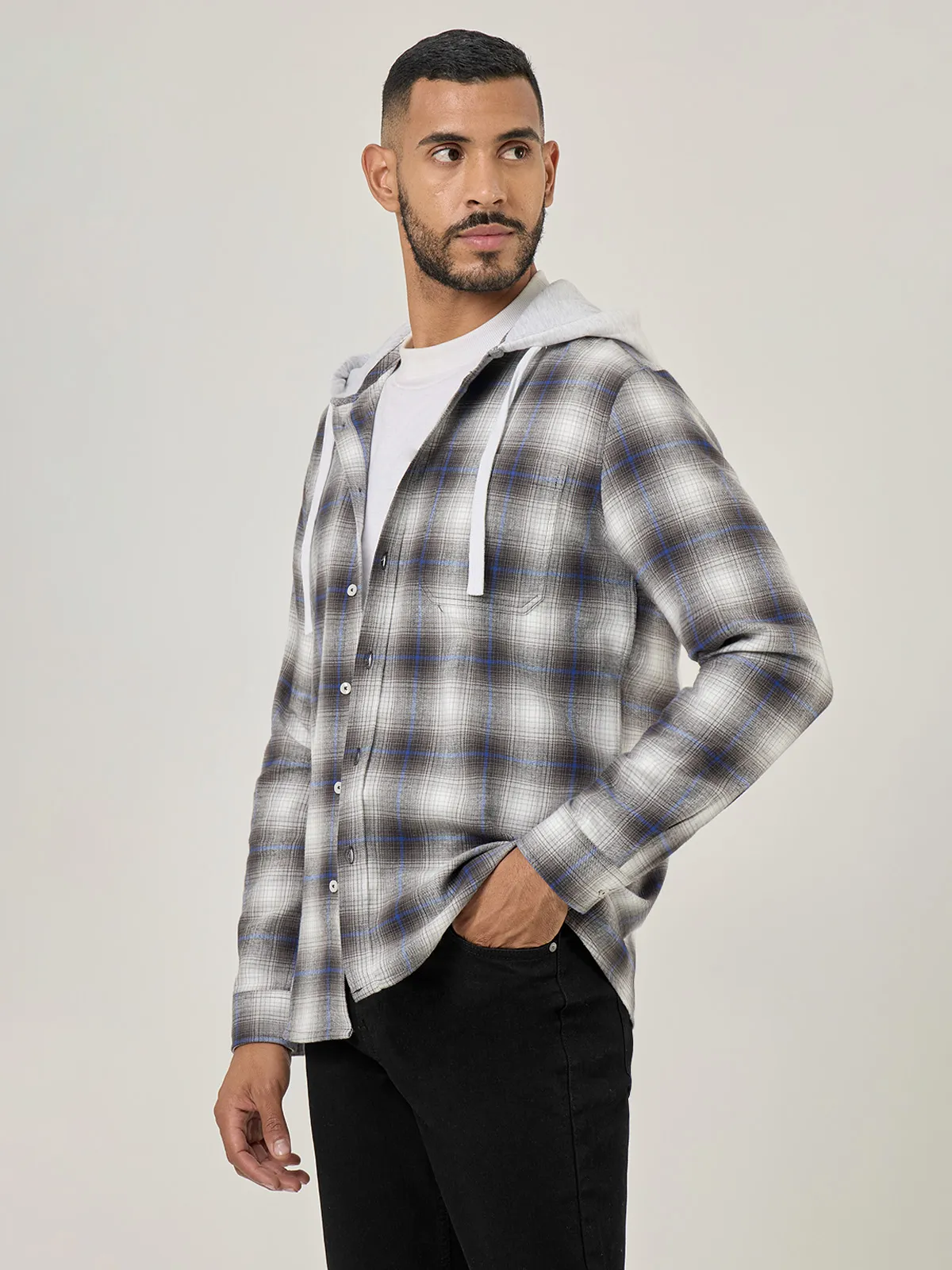 CAMISA MANGA LARGA ALGODÓN HOMBRE AERO HOODIE - 3