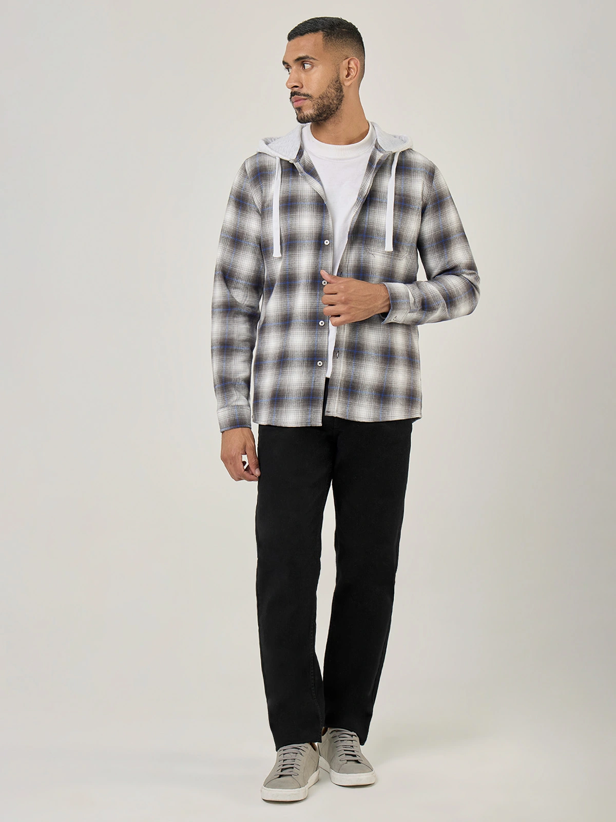 CAMISA MANGA LARGA ALGODÓN HOMBRE AERO HOODIE - 5