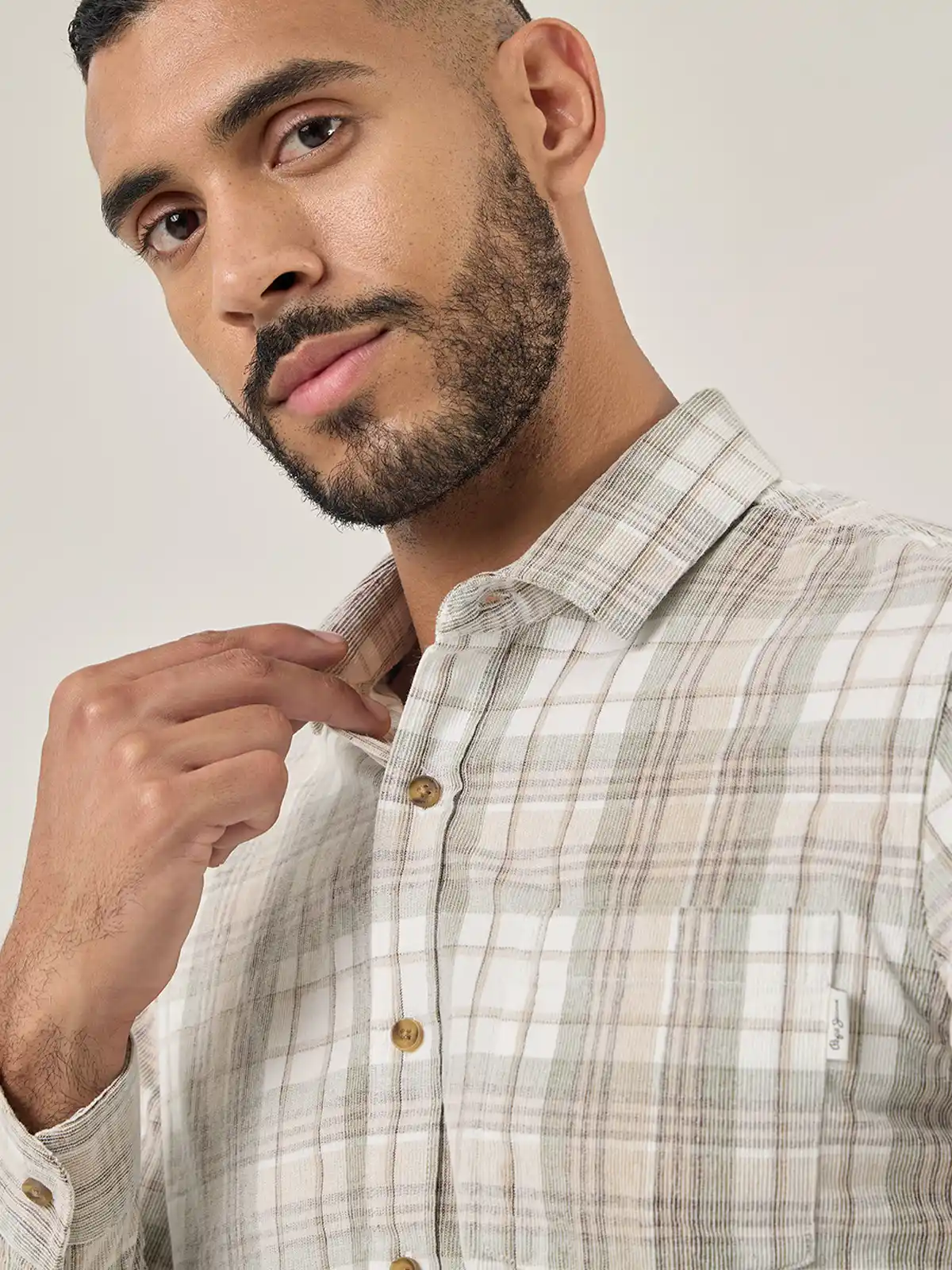 CAMISA MANGA LARGA ALGODÓN HOMBRE PEPE JEANS - 4