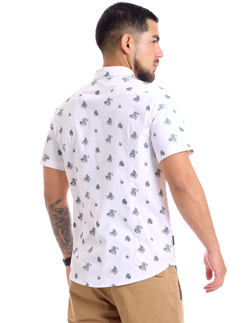 CAMISA MANGA CORTA HOMBRE METAL JEANS BRASILIA - 2