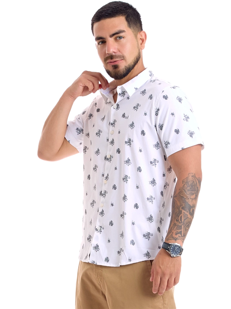 CAMISA MANGA CORTA HOMBRE METAL JEANS BRASILIA - 3