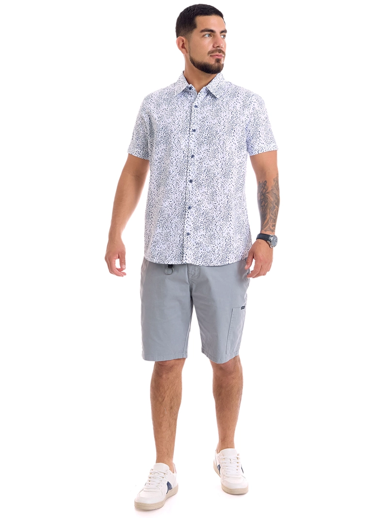 CAMISA MANGA CORTA HOMBRE METAL JEANS CARI - 4