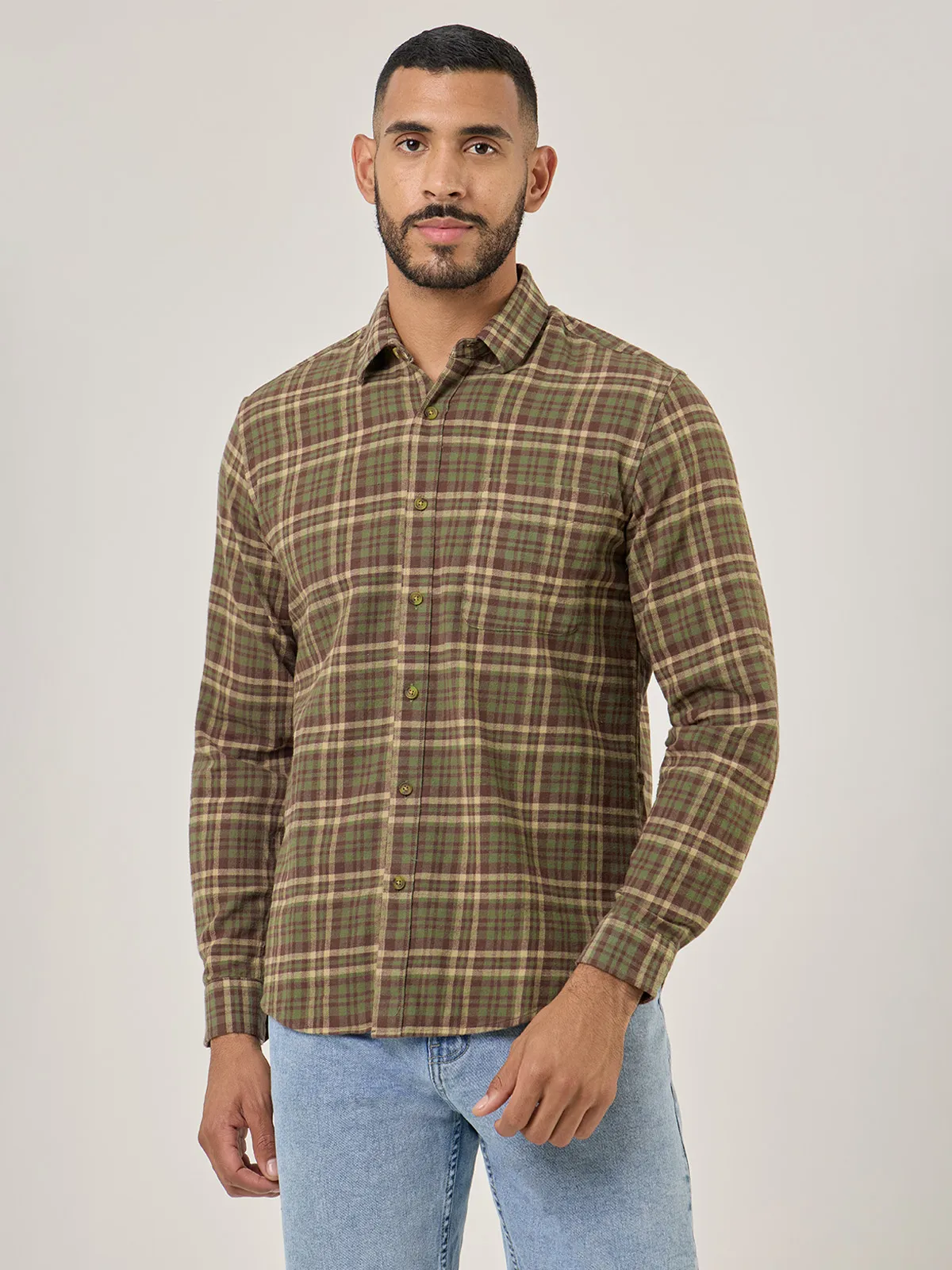 CAMISA MANGA LARGA ALGODÓN HOMBRE PEPE JEANS - 1