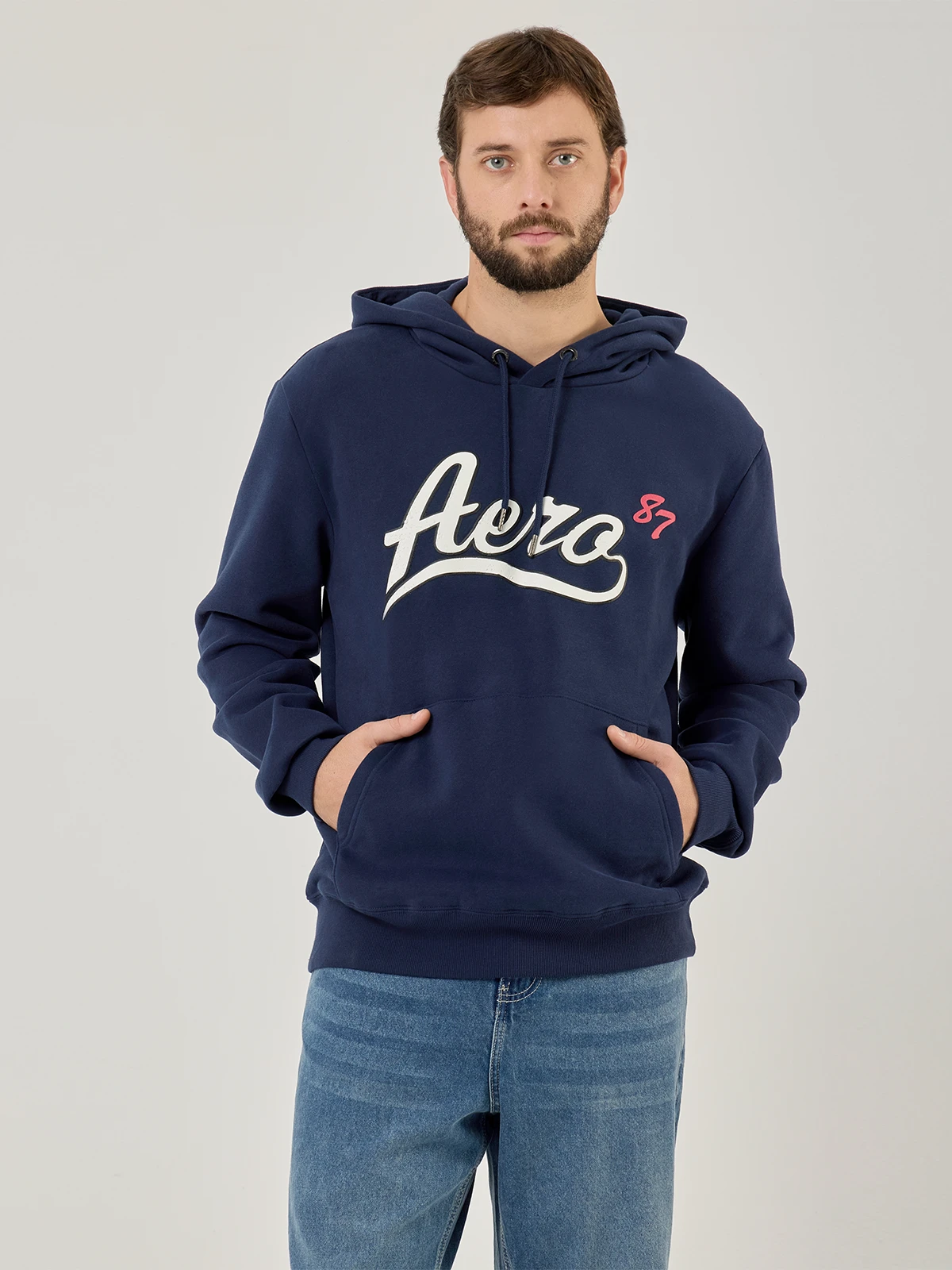 POLERA HOMBRE AERO AMARO HOODIE - 1