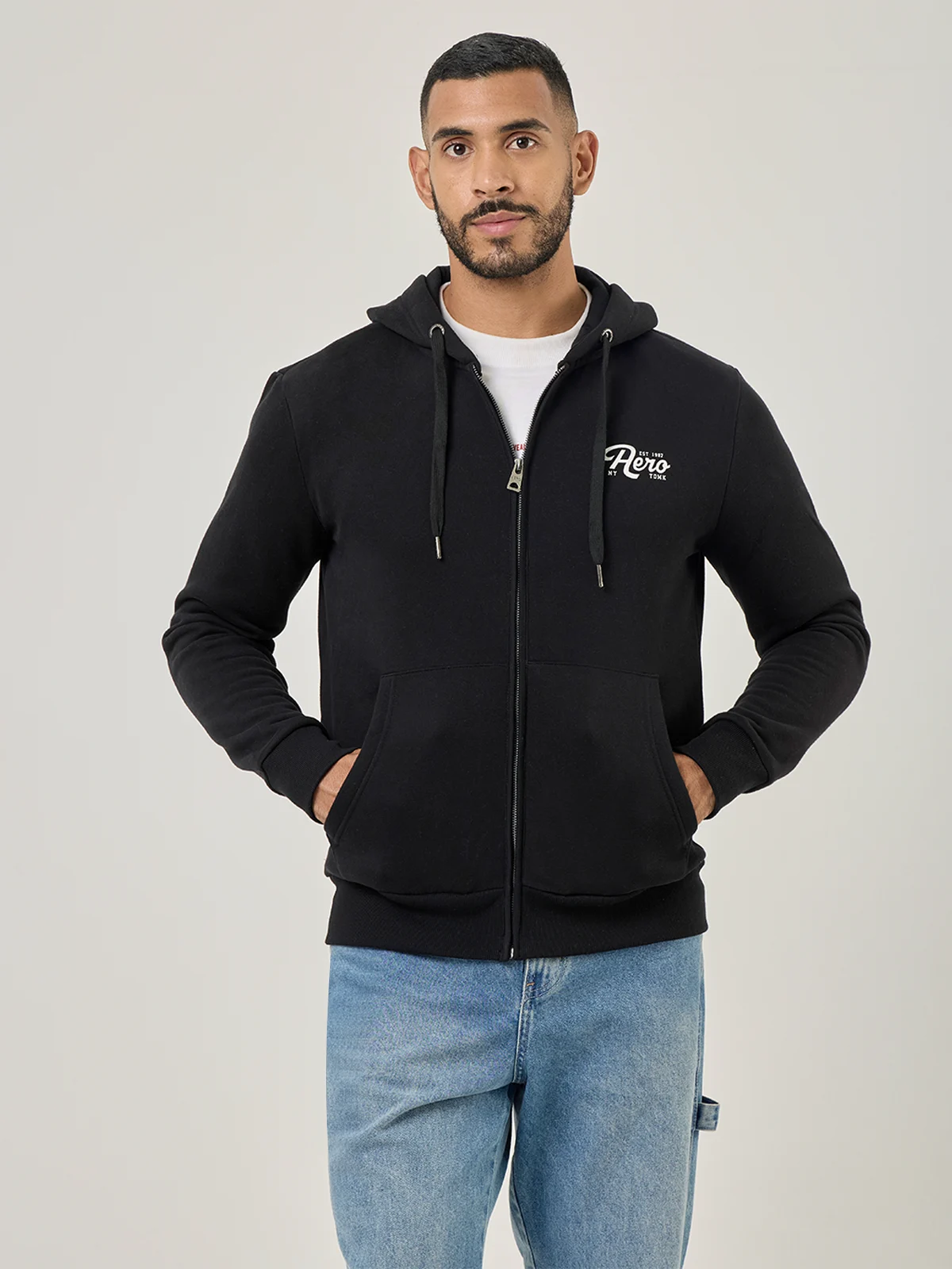 POLERA HOMBRE AERO ARIANA FULL ZIPPER - 1