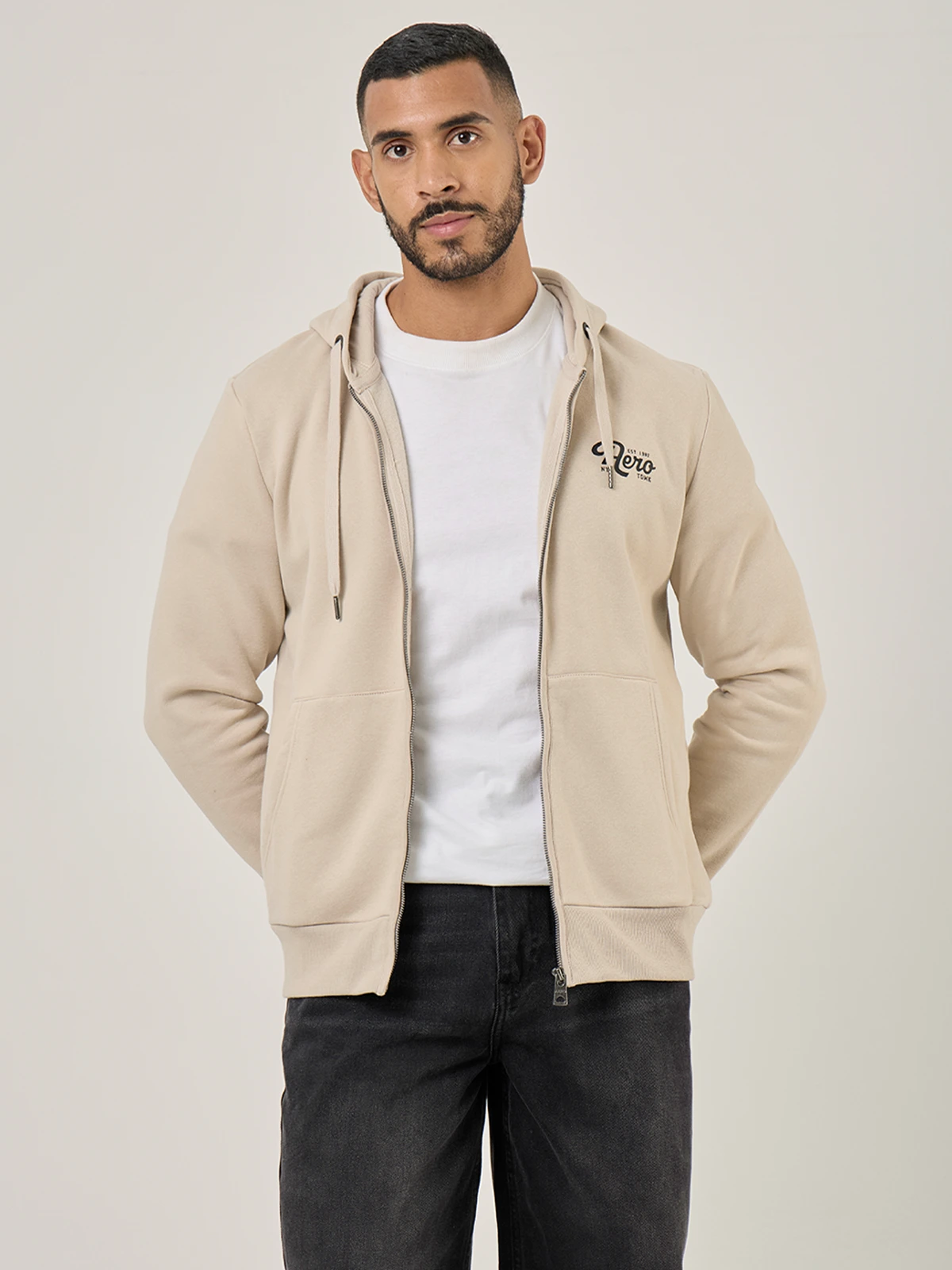 POLERA HOMBRE AERO ARIANA FULL ZIPPER - 1