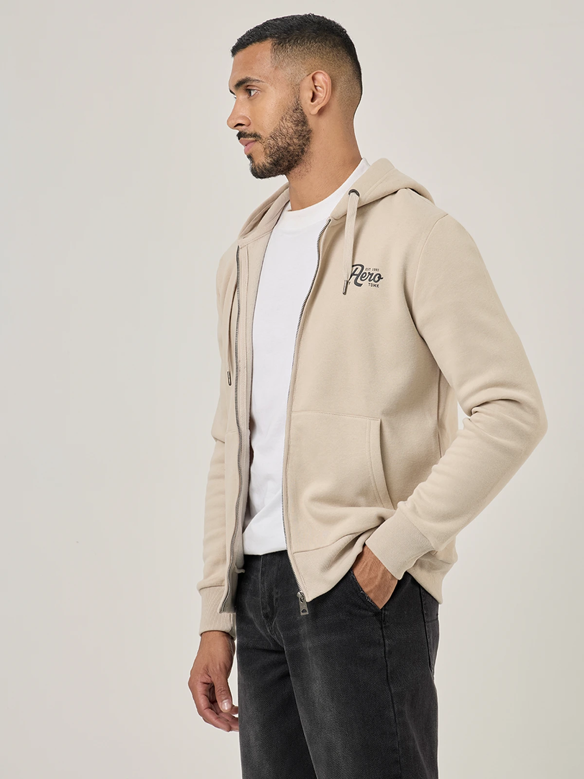 POLERA HOMBRE AERO ARIANA FULL ZIPPER - 3