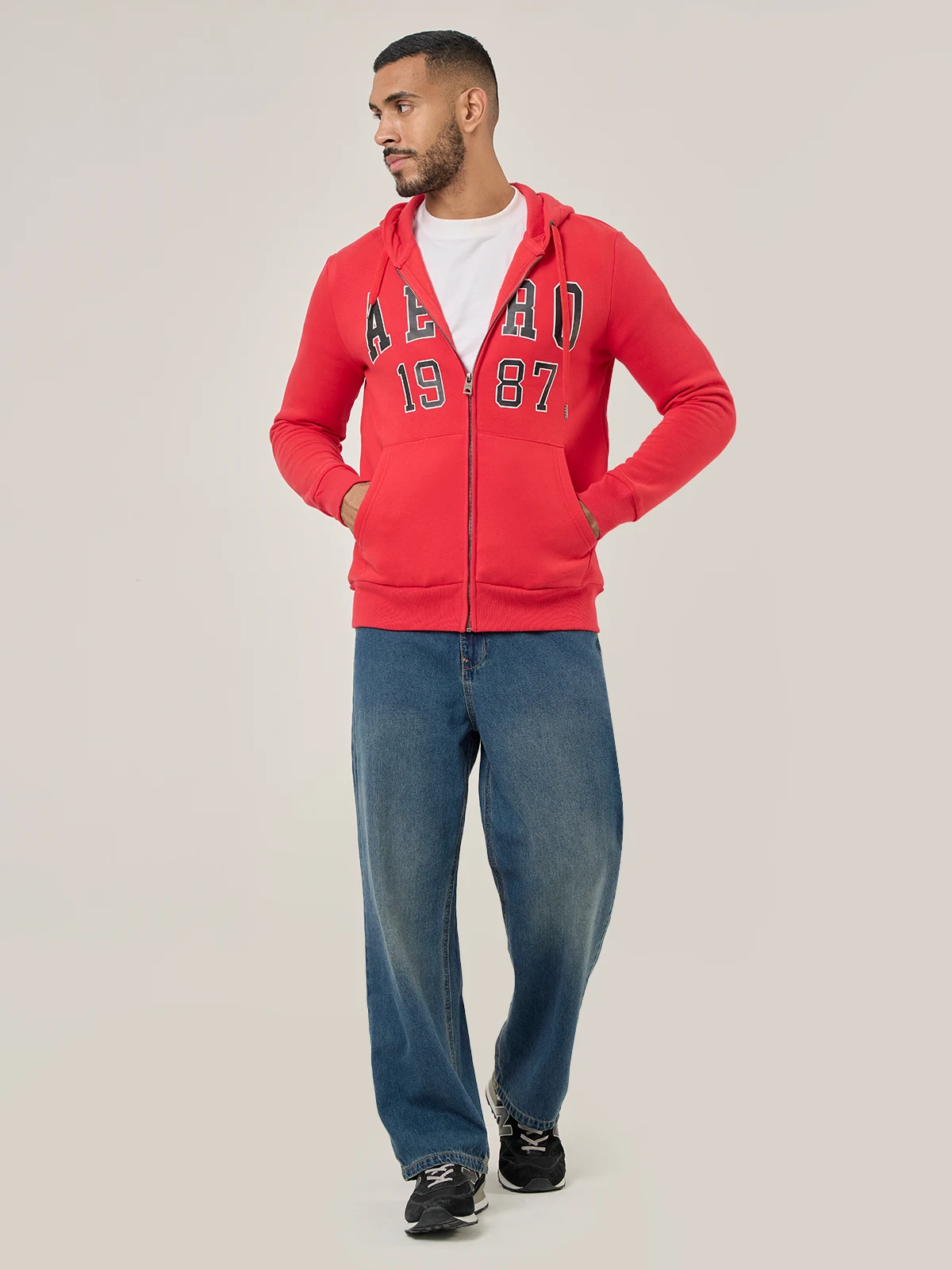 POLERA HOMBRE AERO ALEX FULL ZIPPER - 4