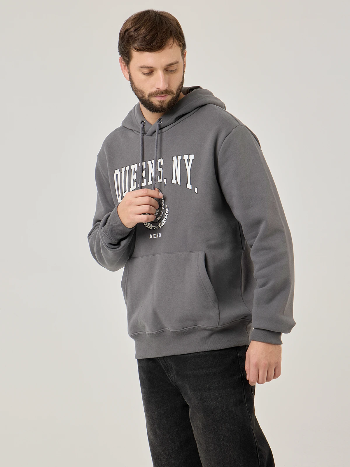 POLERA HOMBRE AERO ATRINI HOODIE - 3