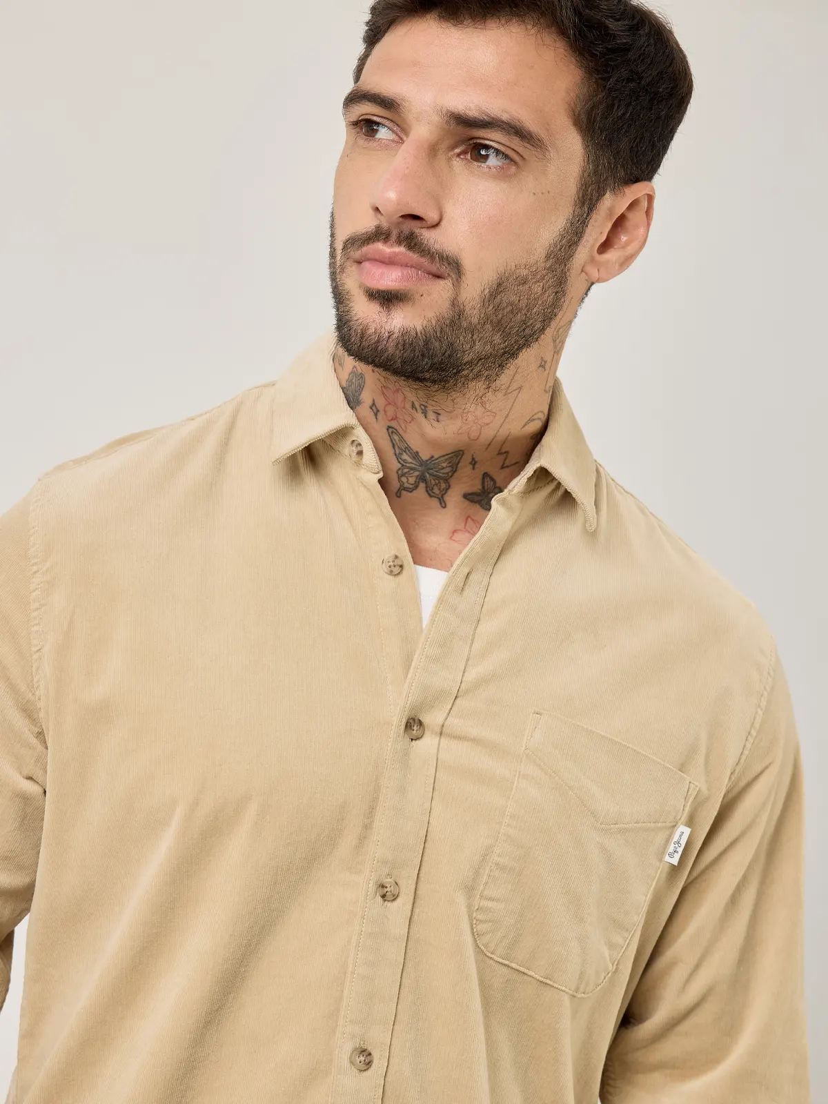 CAMISA MANGA LARGA HOMBRE PEPE JEANS CLAYTON - 4
