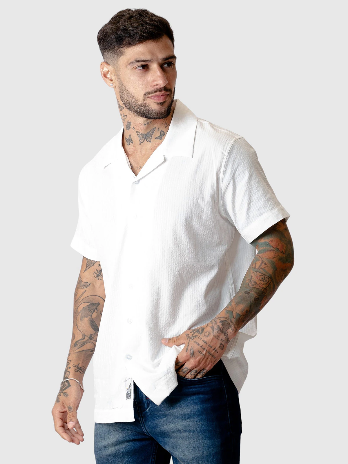 CAMISA MANGA CORTA HOMBRE WOALLANCE - 3