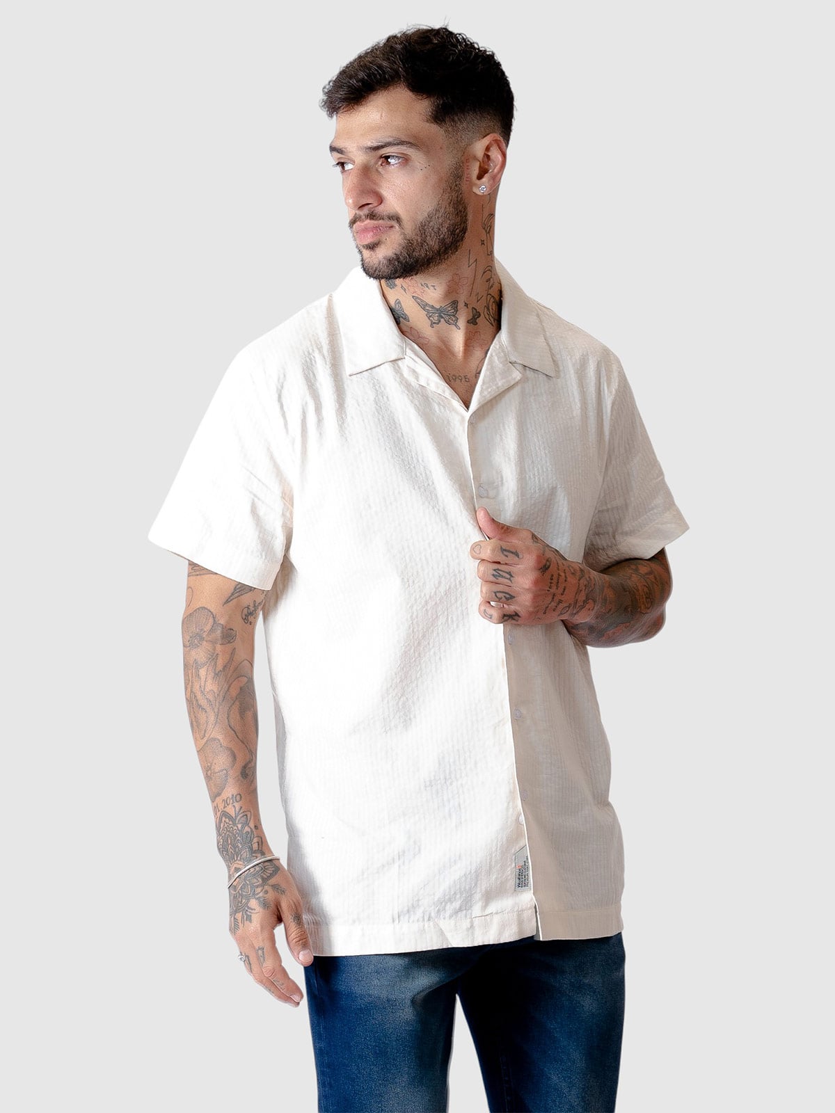 CAMISA MANGA CORTA HOMBRE WOALLANCE - 3
