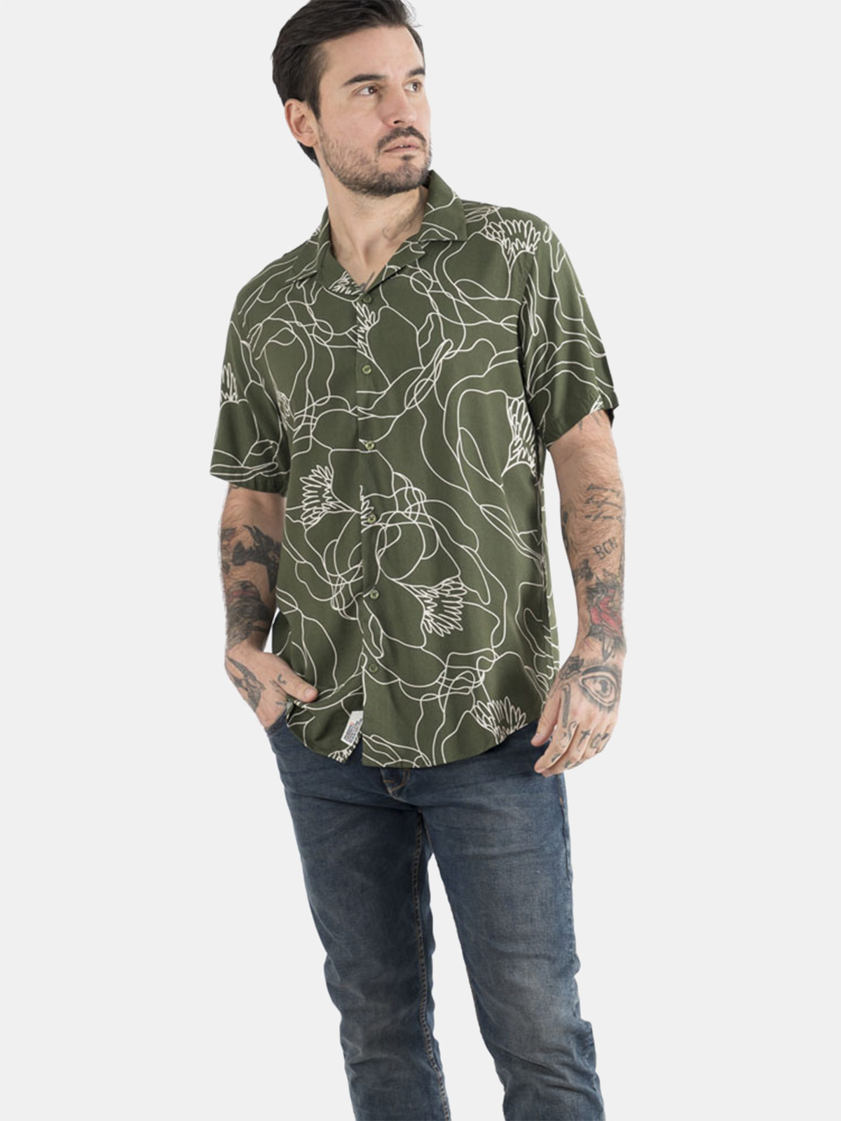 CAMISA MANGA CORTA HOMBRE WOALLANCE - 3