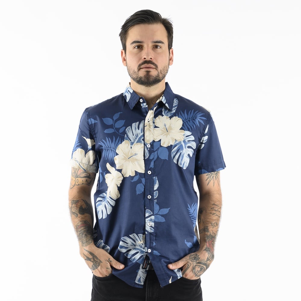CAMISA MANGA CORTA HOMBRE WOALLANCE - 1
