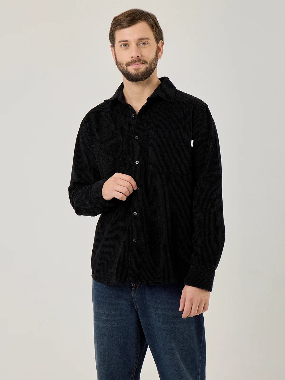 CAMISA MANGA LARGA HOMBRE PEPE JEANS PALMER - 1