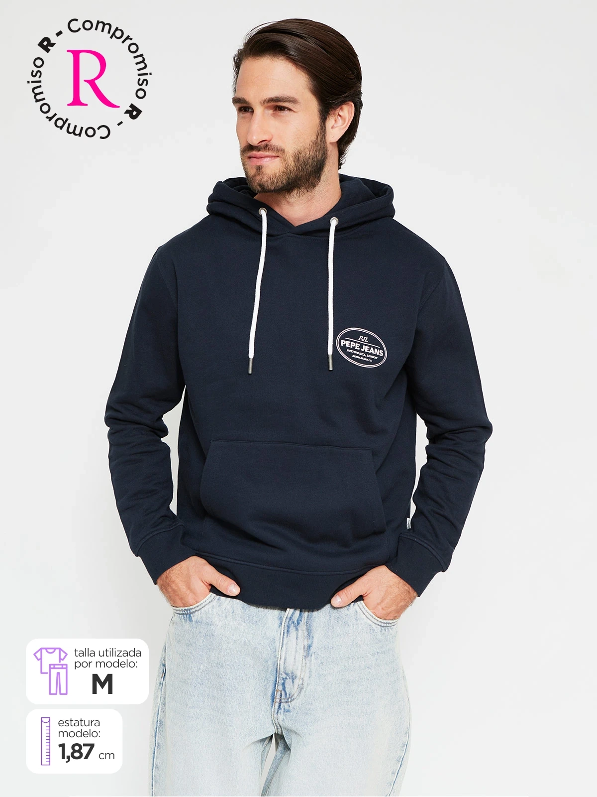 POLERA ALGODÓN HOMBRE PEPE JEANS - 1