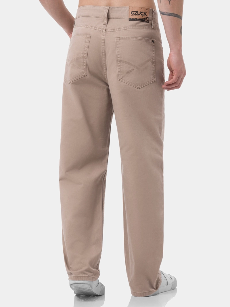PANTALÓN HOMBRE GZUCK TWILL STRAIGHT LEVOL - 2