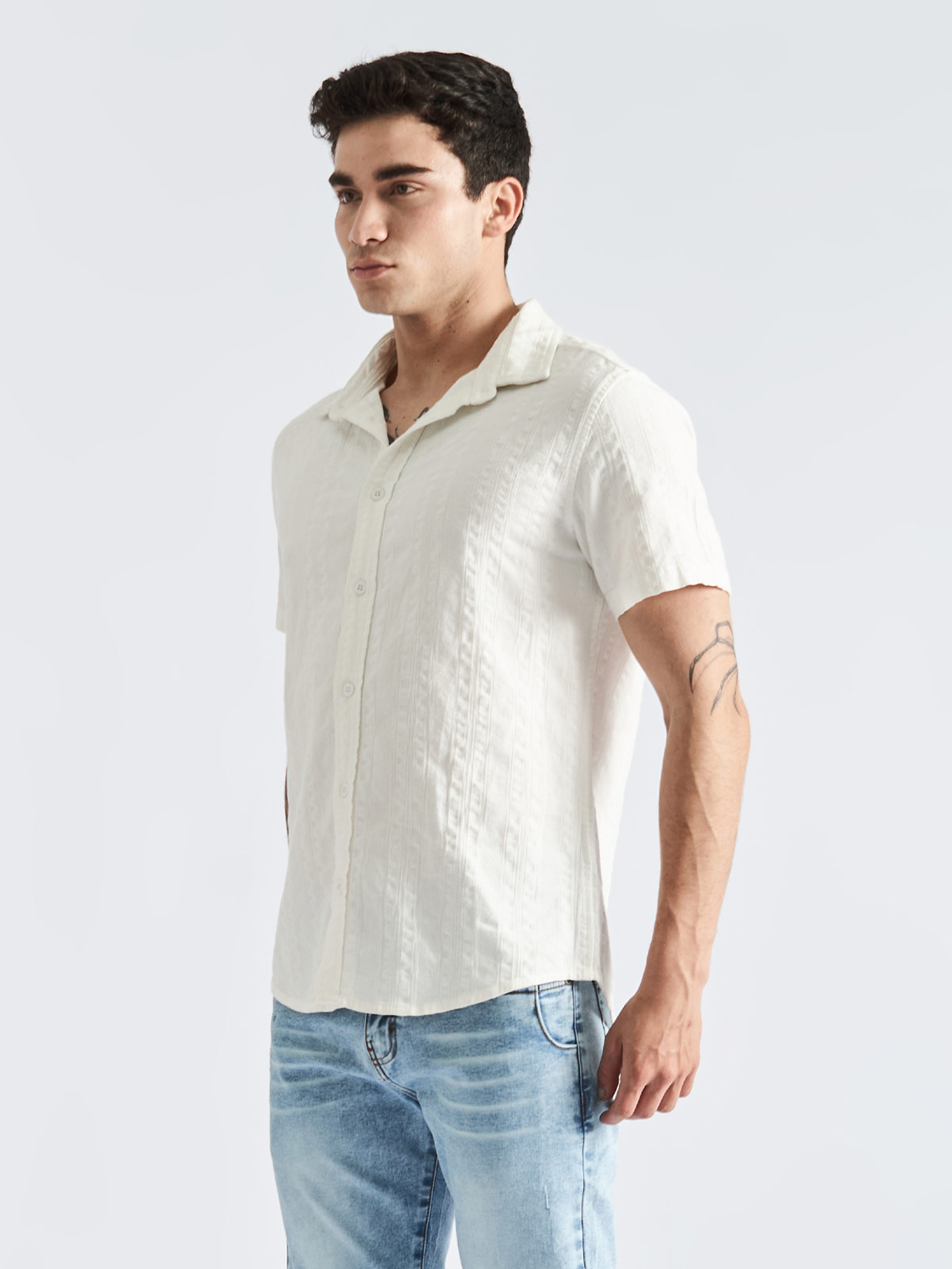 CAMISA MANGA CORTA HOMBRE PARADA 111 ELVIS - 3