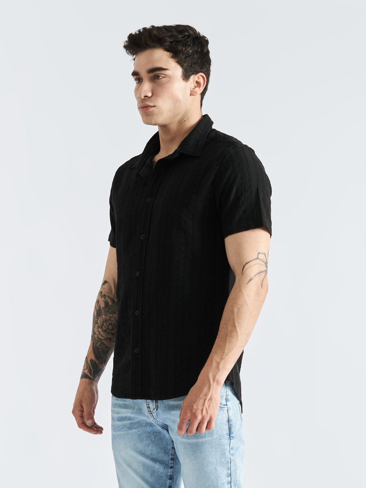 CAMISA MANGA CORTA HOMBRE PARADA 111 ELVIS - 3