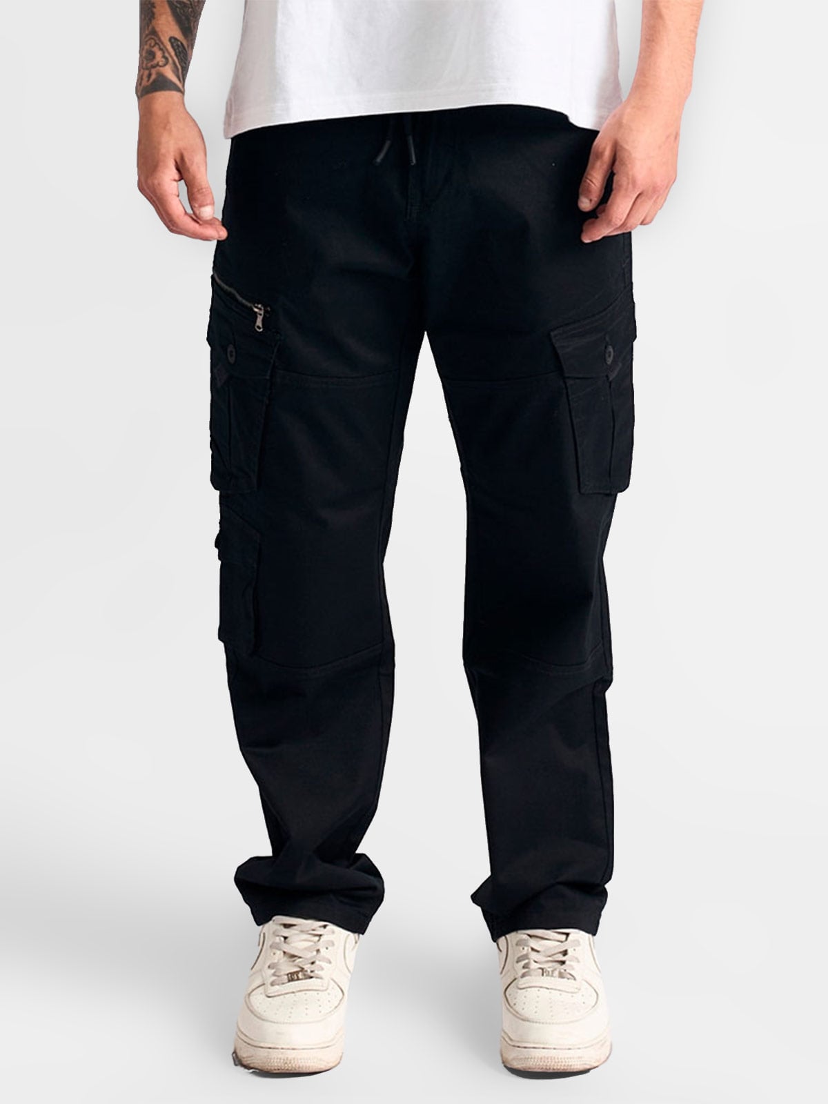 PANTALÓN CARGO HOMBRE PARADA 111 PIQUE - 1