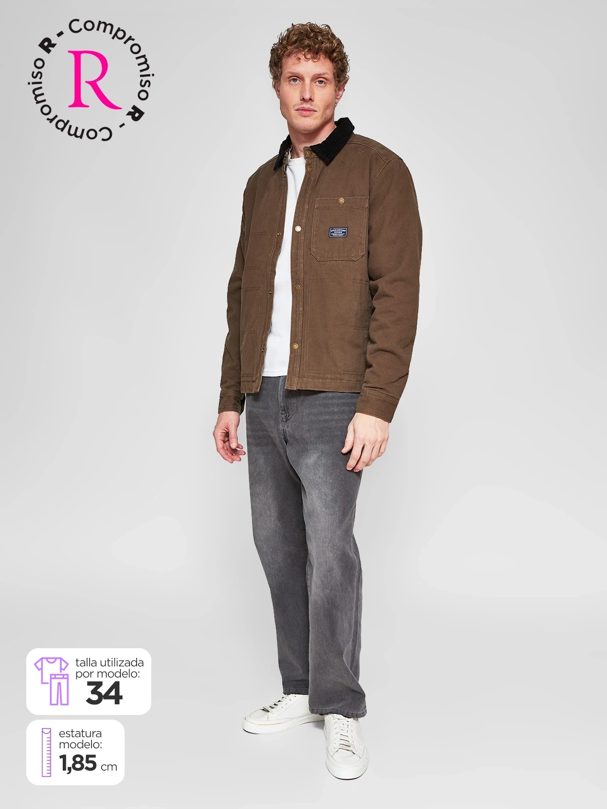 JEANS ALGODÓN HOMBRE BARBADOS ANCHO - 1
