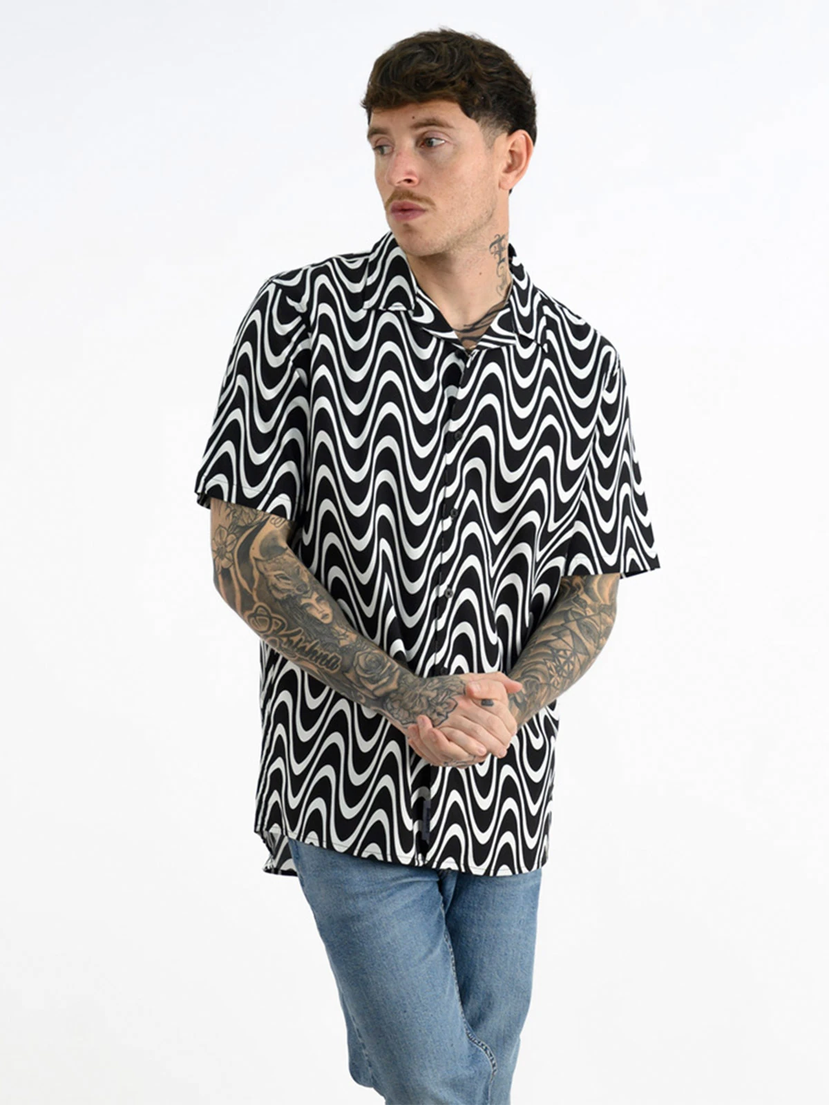 CAMISA MANGA CORTA HOMBRE BLACKOUT - 4